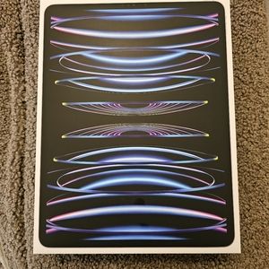 IPad Pro 12.9 inch 6 Generation Wi-Fi +Cellular Silver 2022 model 128 Storage